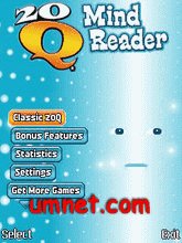 game pic for 20Q Mind Reader  Samsung D600